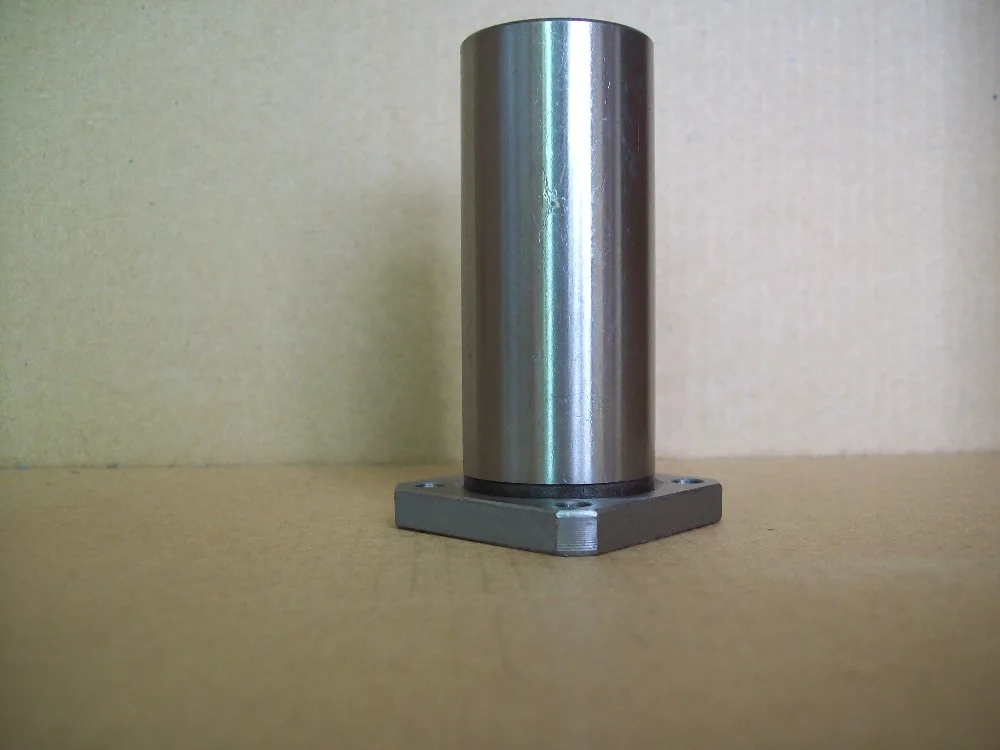 

80mmx120mmx265mm LMK80LUU square flange long linear ball bearing for 80mm rod round shaft cnc bearing 1pcs
