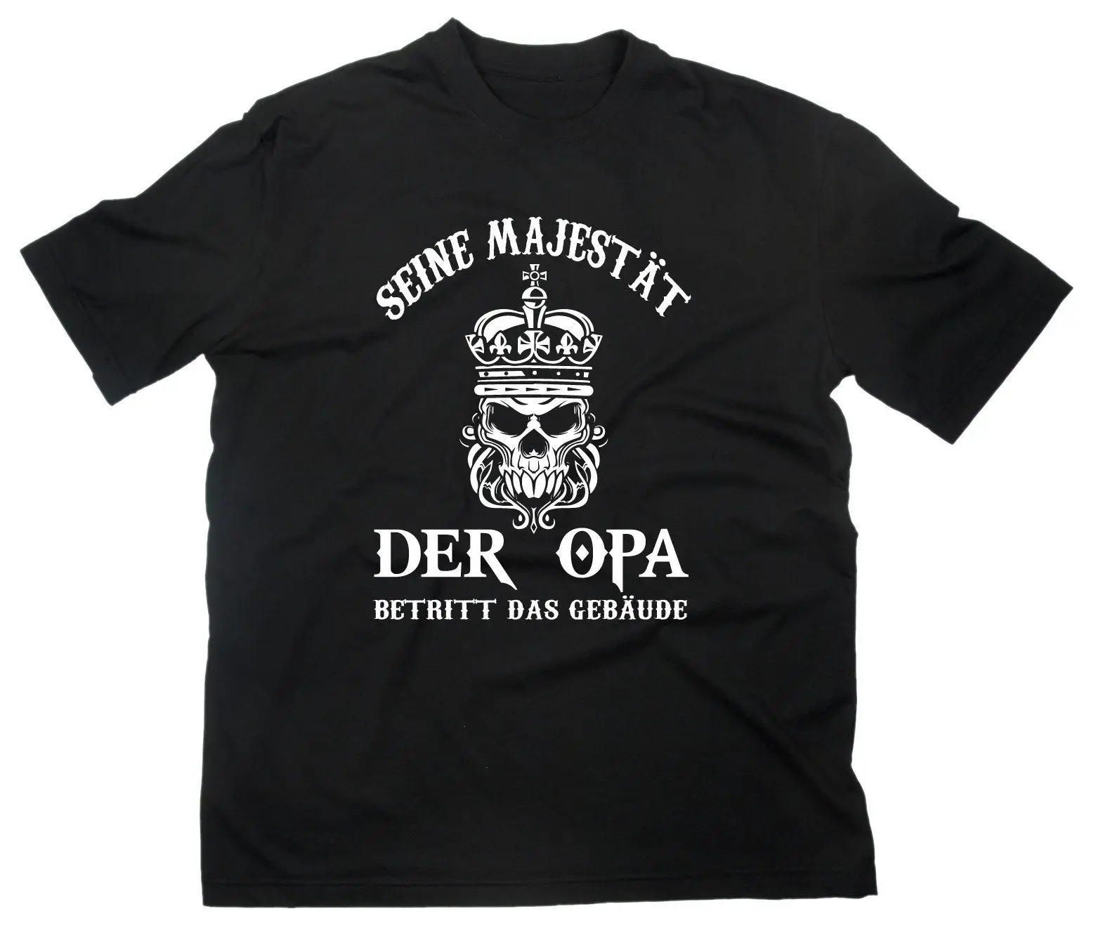 Seine Majestat der Opa Fun T Shirt Funshirt Spruch Spruche Lustigin T