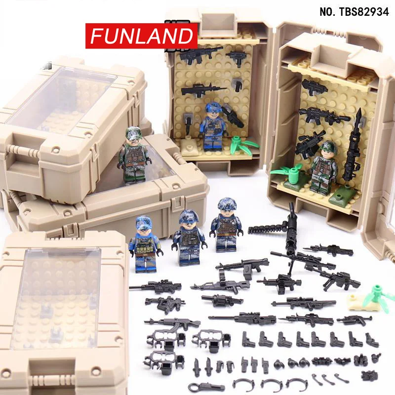 

Modern military Iron lion Military operations garage brickmania minifigs building block china navy army air force figures toys