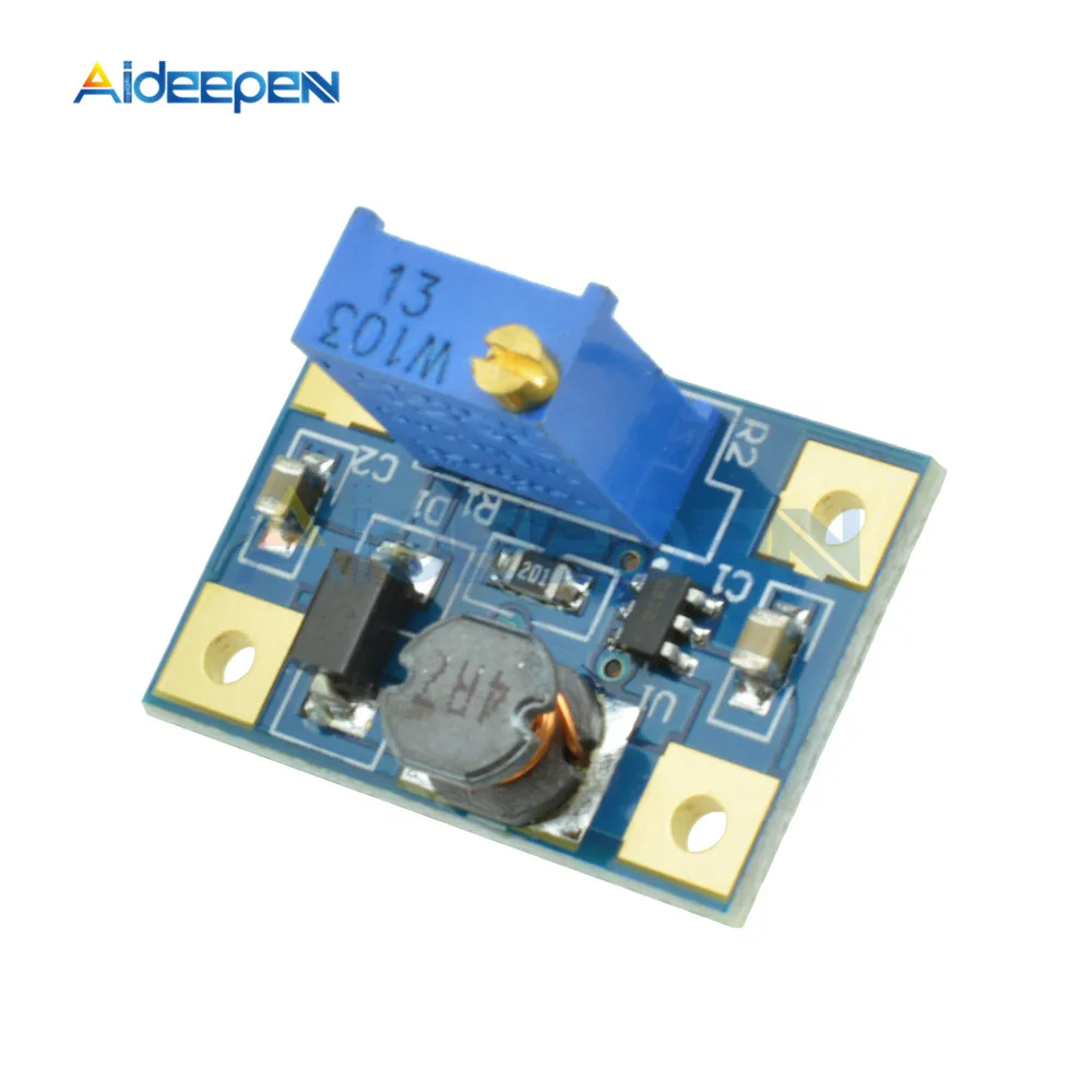 DC SX1308 Step Up Регулируемый силовой модуль Boost Converter 2 24V до 28V 2A Module|Детали и аксессуары