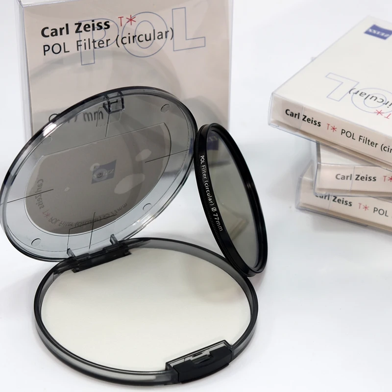 Оригинальный Круглый поляризационный фильтр Carl Zeiss T * POL 67 мм 72 77 82 Cpl многослойный