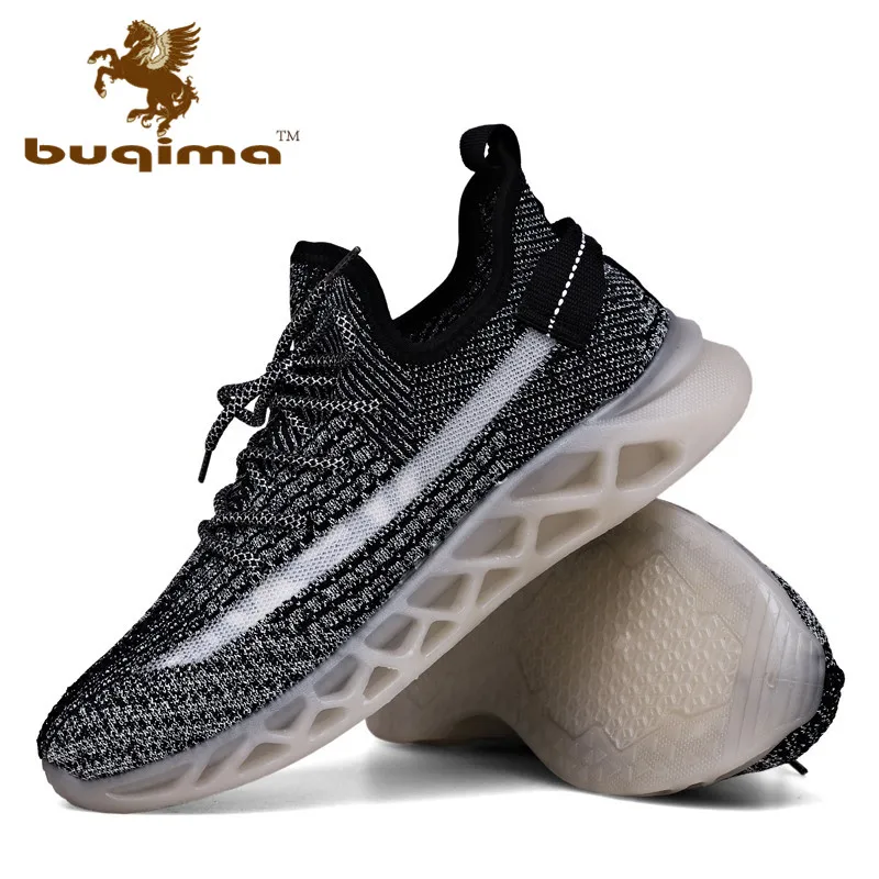 

buqima Fly woven shoes male Sports shoes Canvas shoes Net cloth shoes Casual shoes handsome Vulcanized shoes White Kung fu shoes