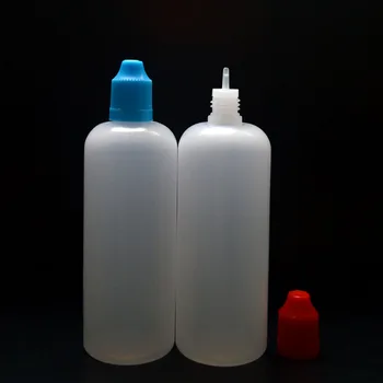 

1pcs Empty Needle Bottle PE 120ml Plastic Dropper Bottles With Childproof Cap E Liquid Bottle