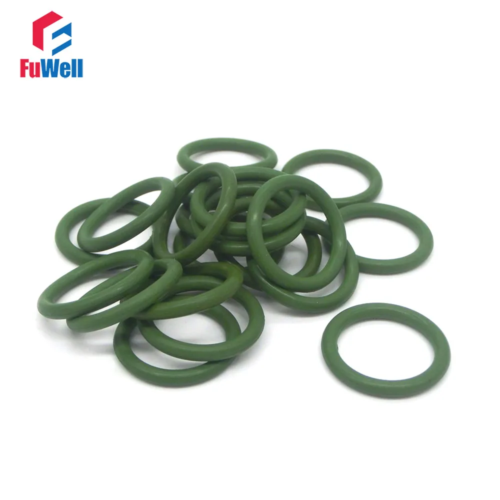 10*Oil Resistant FKM Viton Seal Fluorine Rubber 1.9mm O-Ring Sealing Ring 5-31mm