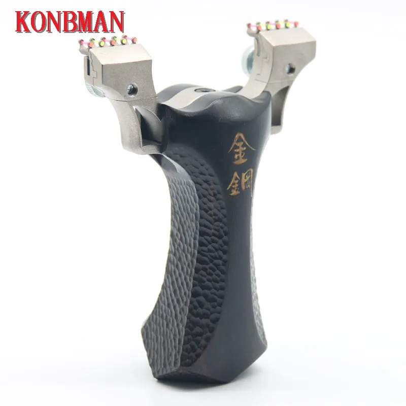 

Slingshot Catapult Hunting High Quality Stainless steel With Rubber Band Outdoor Shooting Game sling shot