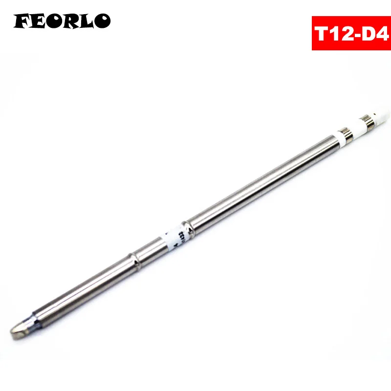 

FEORLO Soldering Iron Tips T12-D4 D08 D12 D16 D24 D32 D52 series for Hakko Soldering Rework Station FX-951 FX-952