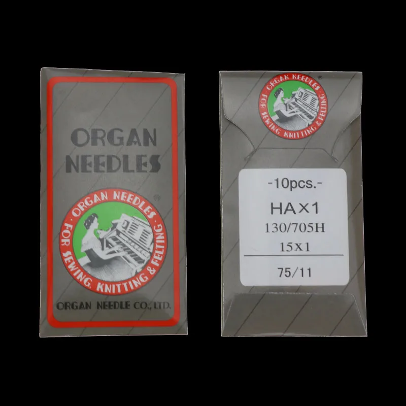 HA*1 Sewing Needles Japan ORGAN House Sewing Machine Needles for SINGER BROTHER size 8,9,10,11,12,14, 16 ,18 