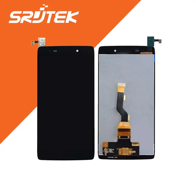 

For Alcatel One Touch Idol 3 OT6039 6039 LCD Display Digitizer Touch Screen Assemblely Black Free Shipping