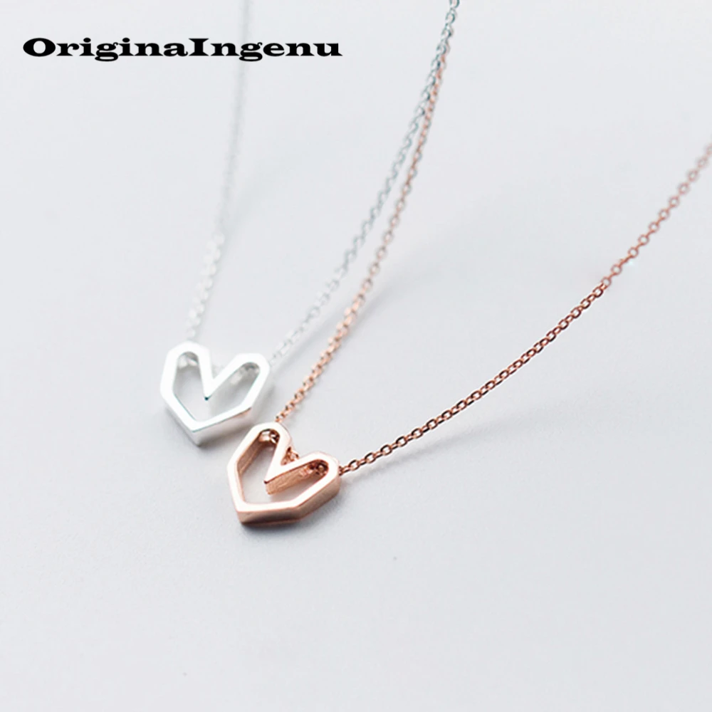 

Jewelry Necklace Choker Sweetheart Modern Fashion for Anniversary Gift 925 Sterling Silve Jewelry Necklace Collier Femme