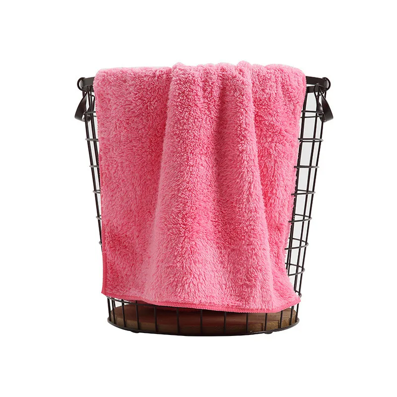 AOKEE 4 цвета 1 шт. коралловый флис впитывание сухой полотенце реактивной печати отель полотенце 34*80 см Ткань мягкое полотенце A0551