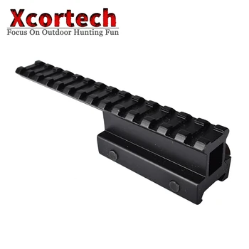 

Tactical 3/4" Riser Scope Mount Base Flat-top Picatinny Rails Riser Extended Long 20mm Picatinny Weaver Rail For AR15 Carbine M4