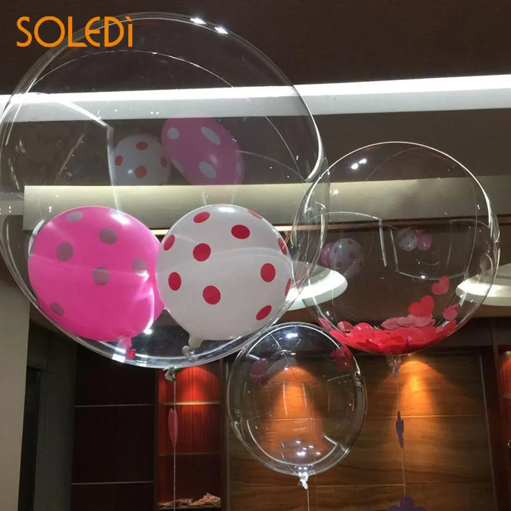 

Balloon Clear Helium Plastic Home Decor Decoration Wedding Brithday Party