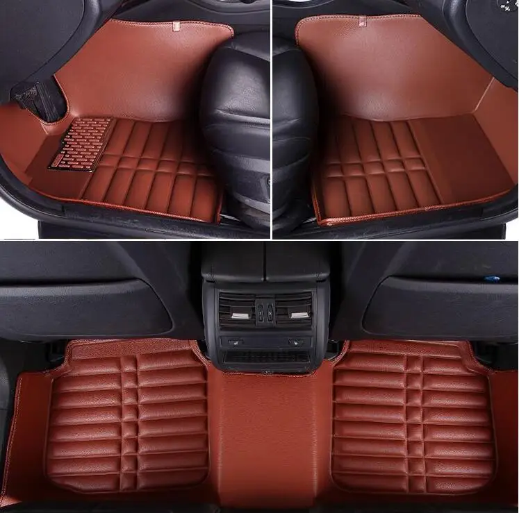 high quality Custom car floor leather mats For Mazda CX 5 Mazda 6 Mazda