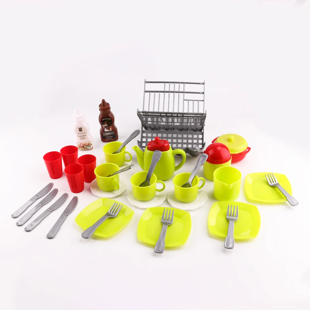 

40Pcs Simulation Teapot Party Pretend Play Toys Educational Kid Kitchen Set Fun Miniature Toys for Children