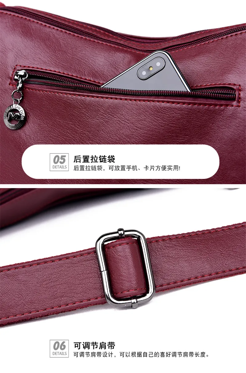mensageiro diário portátil das senhoras bolsa