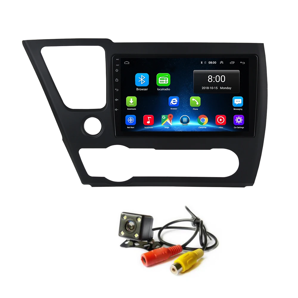 

Android 8.1 Car Radio GPS for Honda Civic US Version 2013 2014 2015 with 9 " IPS Touch Screen Wifi BT