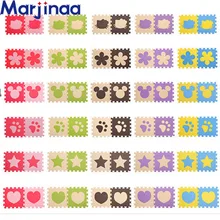 Marjinaa Детские EVA пены головоломки игровой коврик/Блокировка упражнений пол ковер плитка, ковер для детей, Each32cmX32cm 1 смтолщиной 24