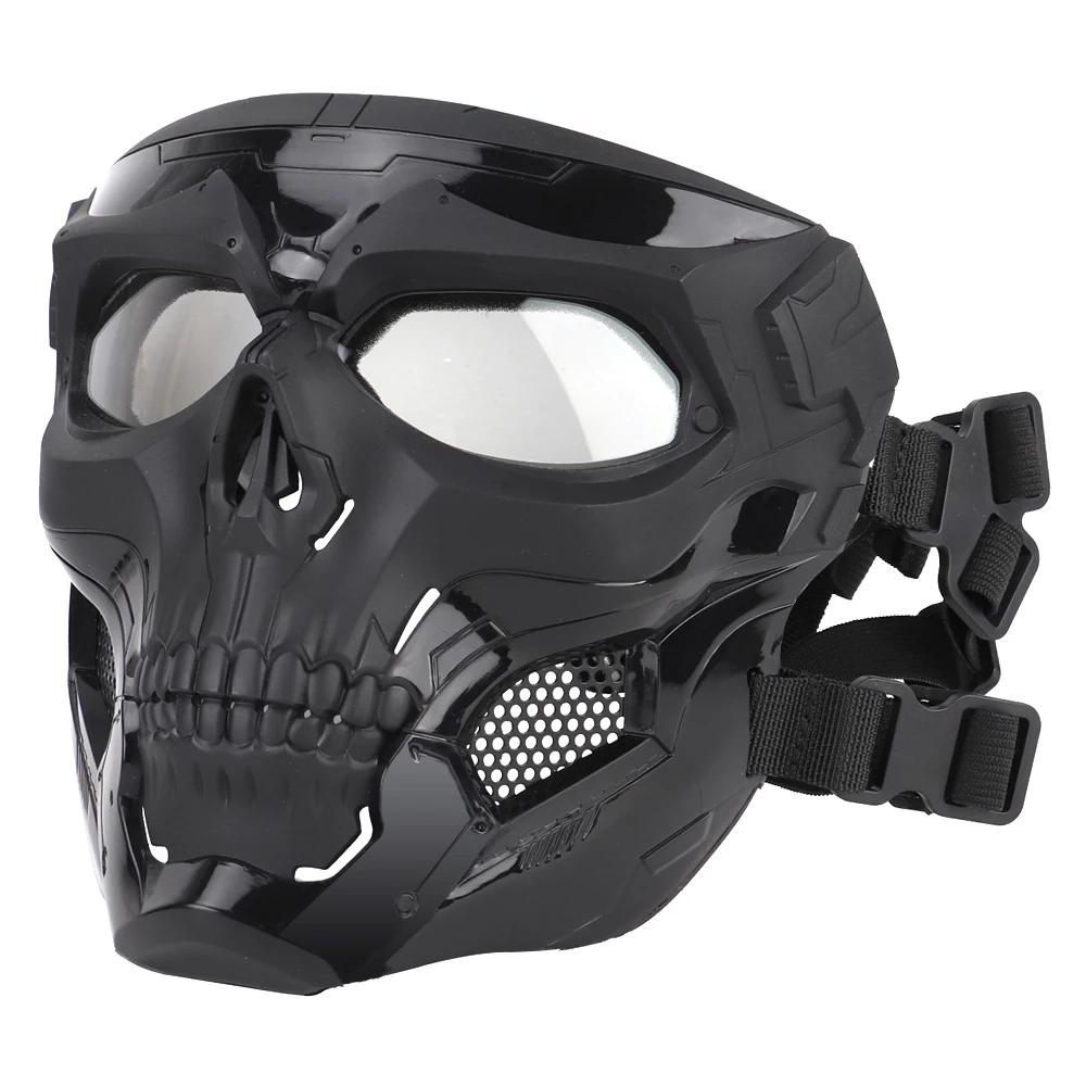  New Halloween Mask Party Game Skull Fit Fast Helmet Tactical Paintball Airsoft Mask Military Cs Pro