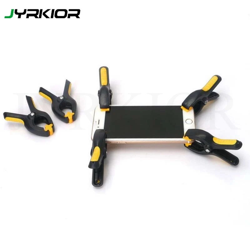 

Jyrkior Universal 3" Spring Clip Fixture Fastening Clamp for Cell Phone LCD Screen Repair Tool