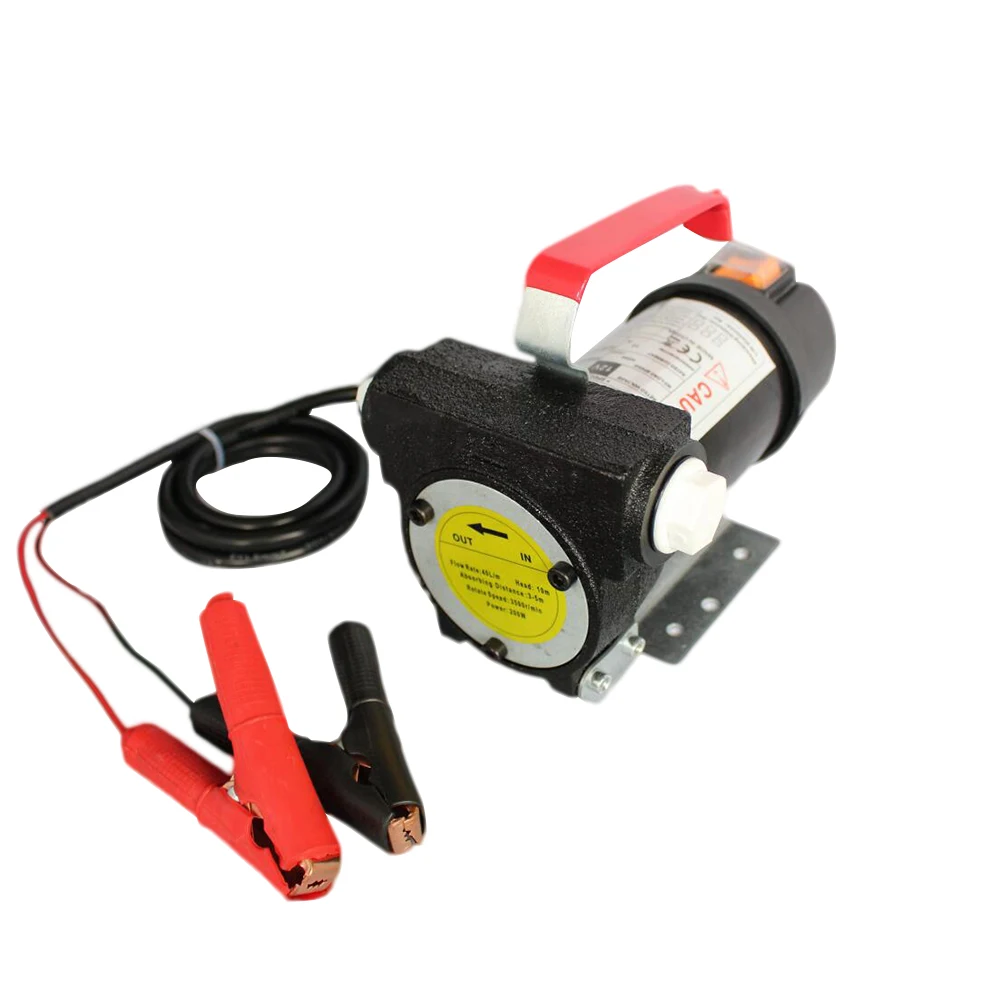 

40L/Min 24V DC Diesel Oil Fuel Transfer Pump Electric Tool Car Direct Current Pump Kit Alligator Oil Pump For Car Vehicle RV