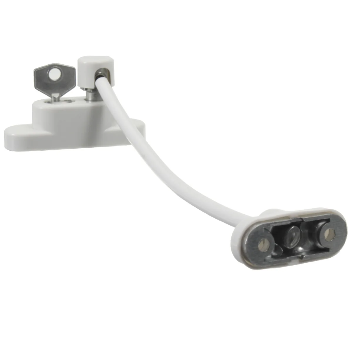 

1pcs Baby Safety Lock Window Door Cable Ventilator Kids Lock Child Security Locking Keyed Opening Restrictor For Baby Protection