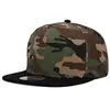HATLANDER Camouflage snapback polyester cap blank flat camo baseball cap with no embroidery mens cap and hat for men and women ► Photo 2/6