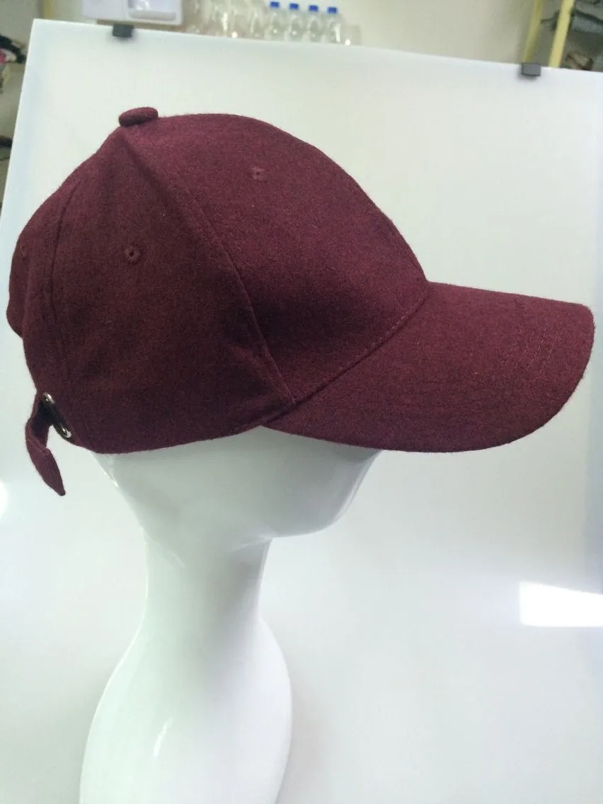 maroon color hat