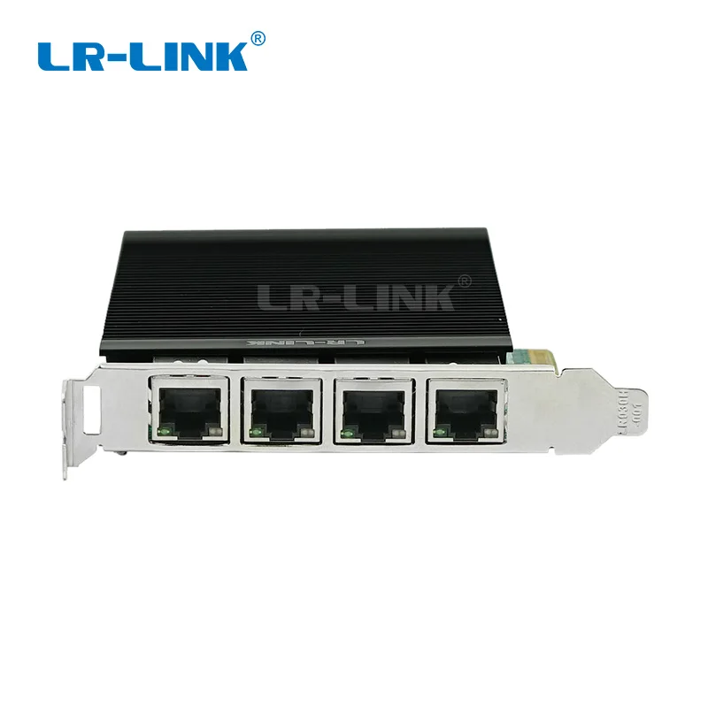 LR LINK 2005PT гигабитный Ethernet четырехпортовый промышленный адаптер PCI E сетевой Intel I350