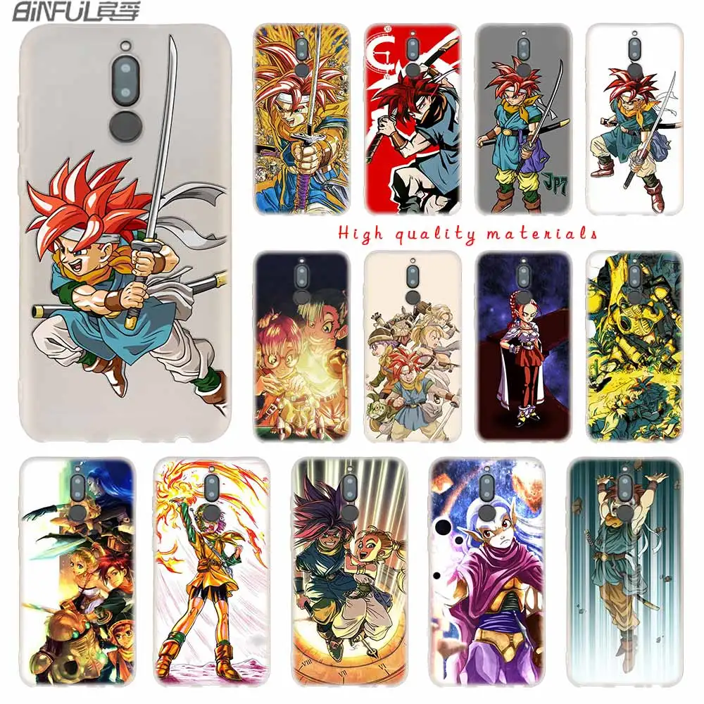 

Soft Silicone Case For Huawei Mate 10 Lite 10 20 Lite Pro 20X S Y5 2017 Y9 2018 2019 NOVA 3 3i 4 Y7 Chrono Trigger
