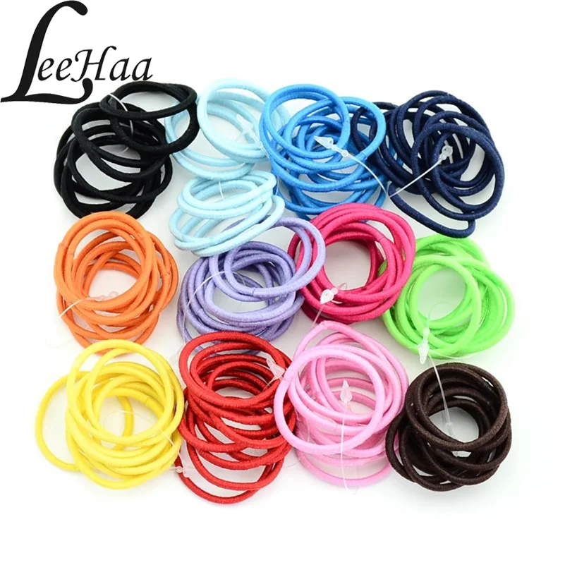 

10pcs/lot Girls Hair Accessories Solid Hair Ties Princess Scrunchie Elastic Hair Bands for Girls Kids Hair Rubber Band Wholesale