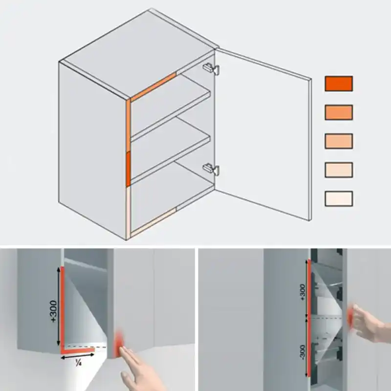 House Furniture Cupboard Cabinet Door Catches Push To Open