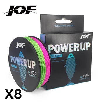 

JOF POWER UP 150M fishing Line 20-100LB Super Strong Braided Fishing Line 8 Strands Multifilament Fishing Line