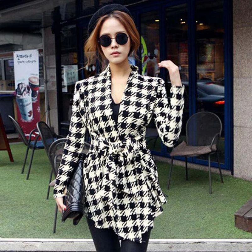 GZDL Fashion Women Autumn Jacket Coat Long Sleeve