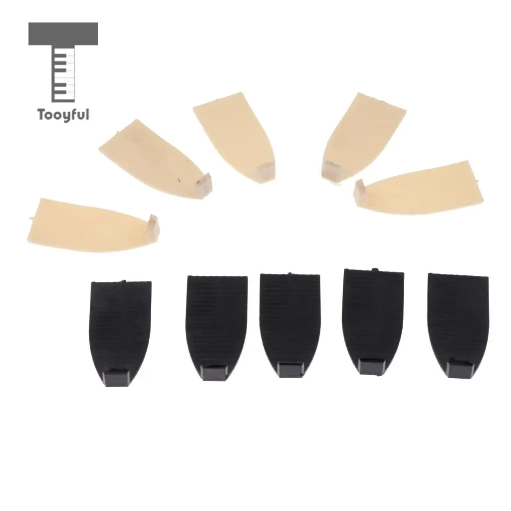 10 Pcs Plastic Violin Cello Bow Tips For Violin Cello Viola Beginner Musical String Instrument Parts Accessories