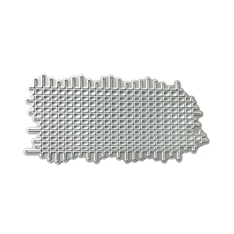 

Grid Metal Cutting Dies Stencil DIY Scrapbooking Album Stamp Paper Card Embossing Crafts Decor