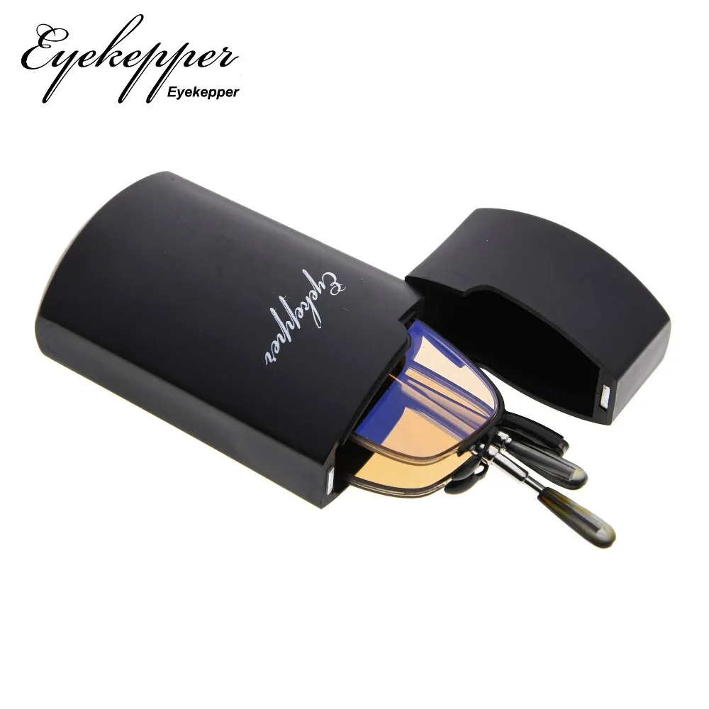 

CG1710 Eyekepper UV Protection Half-rim Folding Reading Glasses Telescopic Arms Readers
