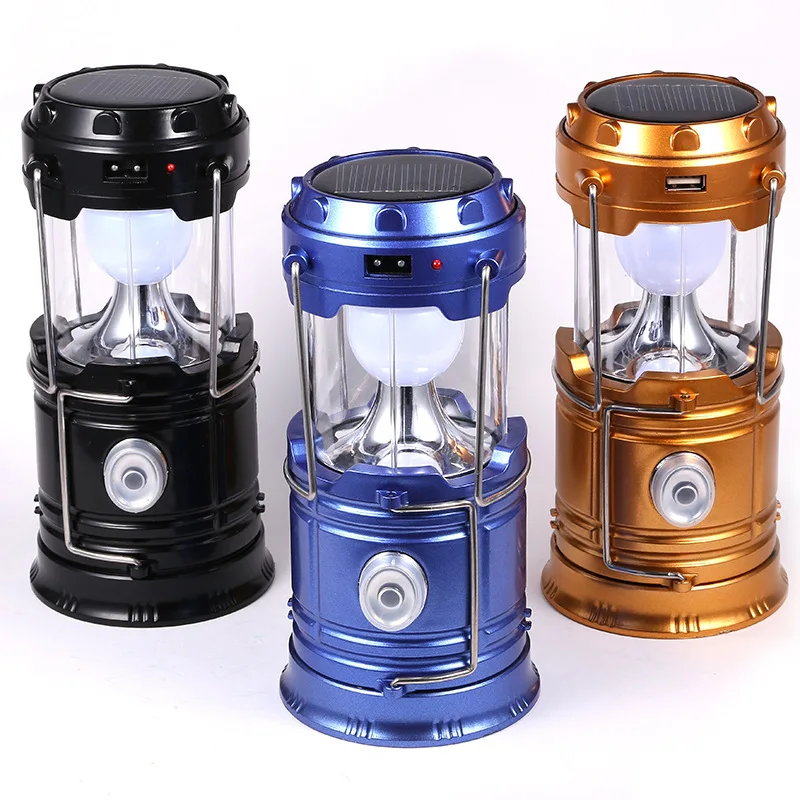 

KARRONG Solar Light Multi-purpose Camping Lights Portable Lantern Retractable Portable Tent Lights Camping Lanterns Solar Charge