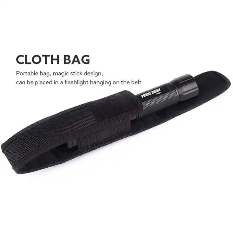 PROBE SHINY X800 Zoomable XML T6 LED Tactical Flashlight+18650 Battery+Charger+Case powerful led flashlight #3o4 (2)