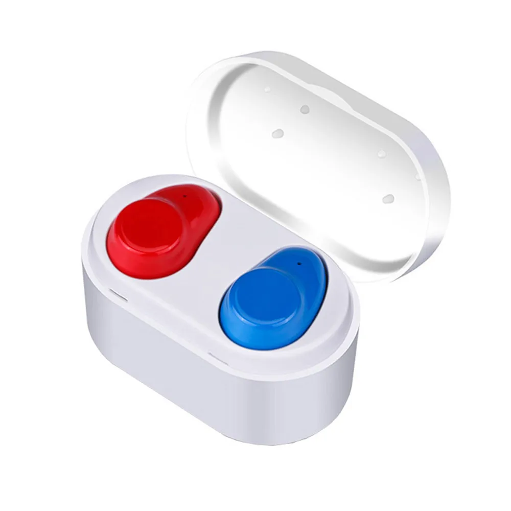 

2017 New Arrival X7 Blutooth 4.1 Mini Bluetooth Twins True Wireless Earphone Headset Noise Cancelling Earbuds with Charging Case