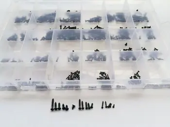 

750pcs M1 M1.2 M1.4 M1.7 Phillips Countersunk Screws Flat Head Bolts Self-tapping Screw Top Quality