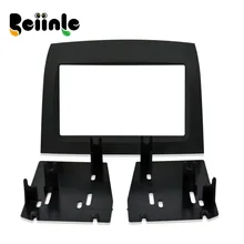 2 Din Car Frame Dash Kit Car Fascias Mount Bracket Panel For Toyota Sienna 2002 2003