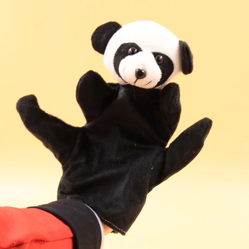 Палец забавные плюшевые игрушки кукольный подарок для детей милое животное панда куклы