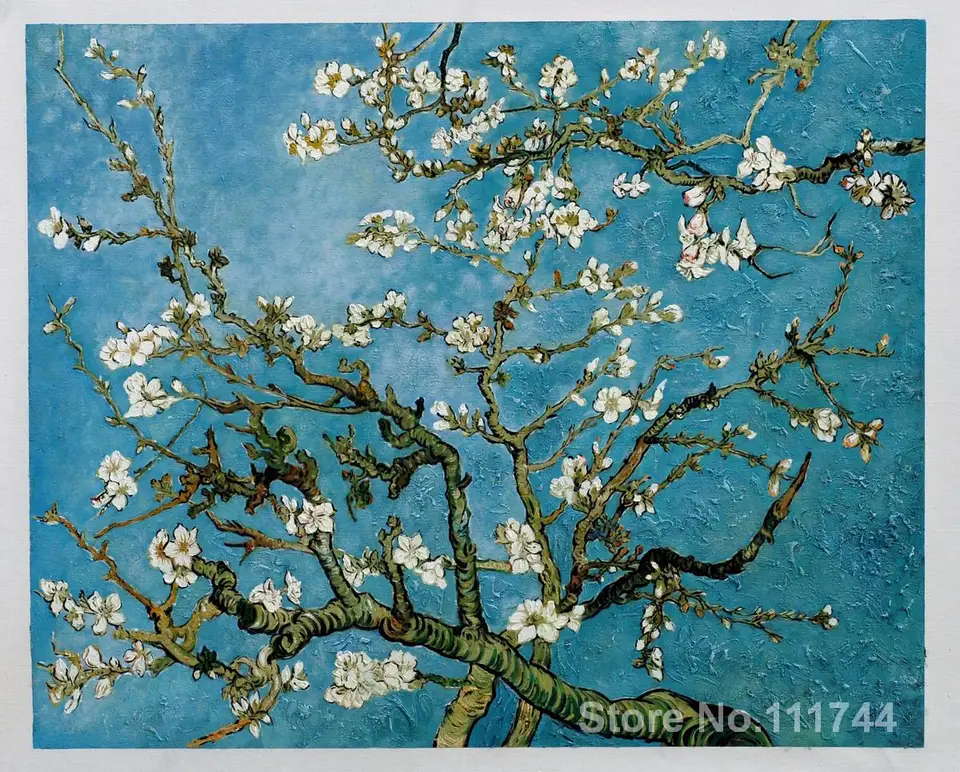 vincent van gogh almond blossom painting