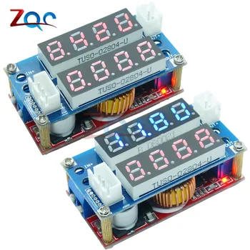 

Max 5A Adjustable CC CV Step Down Receiver Charge Module Digital Voltmeter Ammeter Display LED Driver for Arduino Blue Red