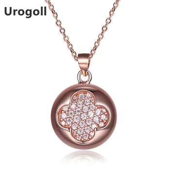 

Hot Sale Classic 925 Sterling Silver Link Chain Disc Flower With CZ Pendant Necklaces Women European Fine Jewelry Gift