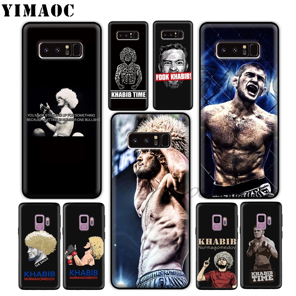 

YIMAOC Khabib Nurmagomedov Soft Silicone Case for Samsung Galaxy A9 A8 A6 Plus 2018 A5 A3 2017 2016 Note 9 8