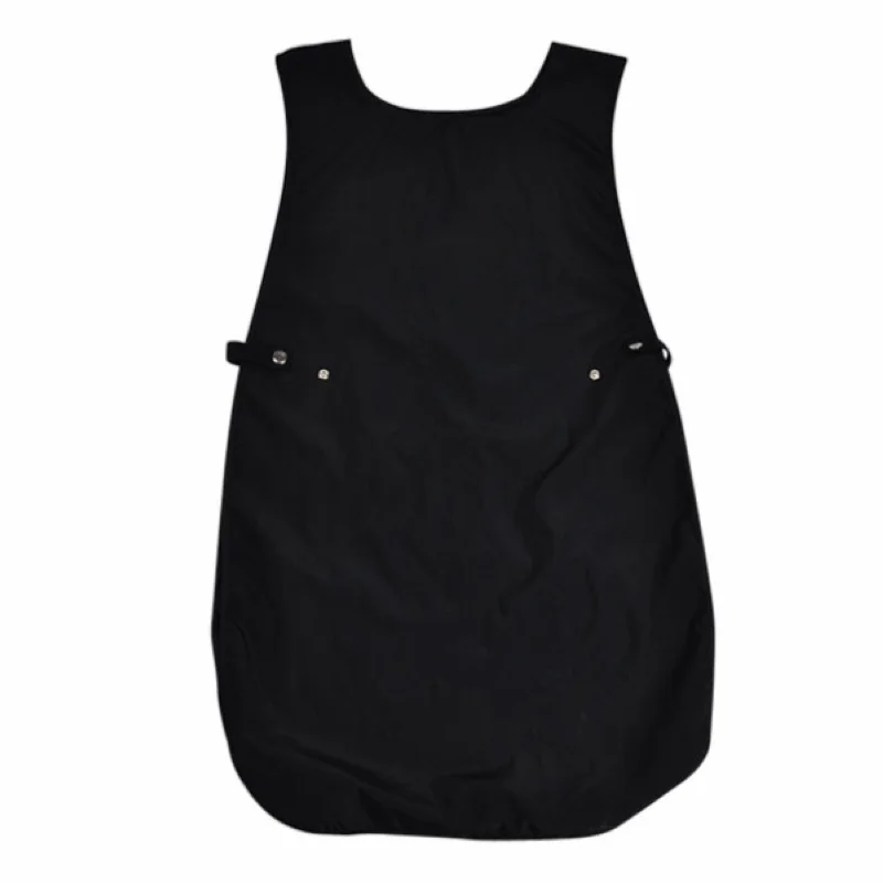 1pc Hairdressing Cutting Apron Water-repellent Black Cape Front-Back For Salon Barber Hairstylist Apron Styling Tool Shellhard
