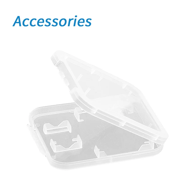 

Memory Card Accessories SD Memory Card Case SDHC Holder Protector Transparent Box Plastic Storage Transparent Portable Mini Case