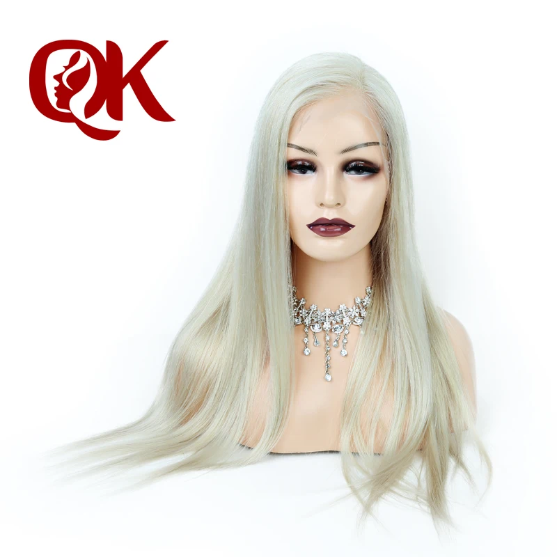 QueenKing волосы девственницы 613 полный парик шнурка | Шиньоны и парики