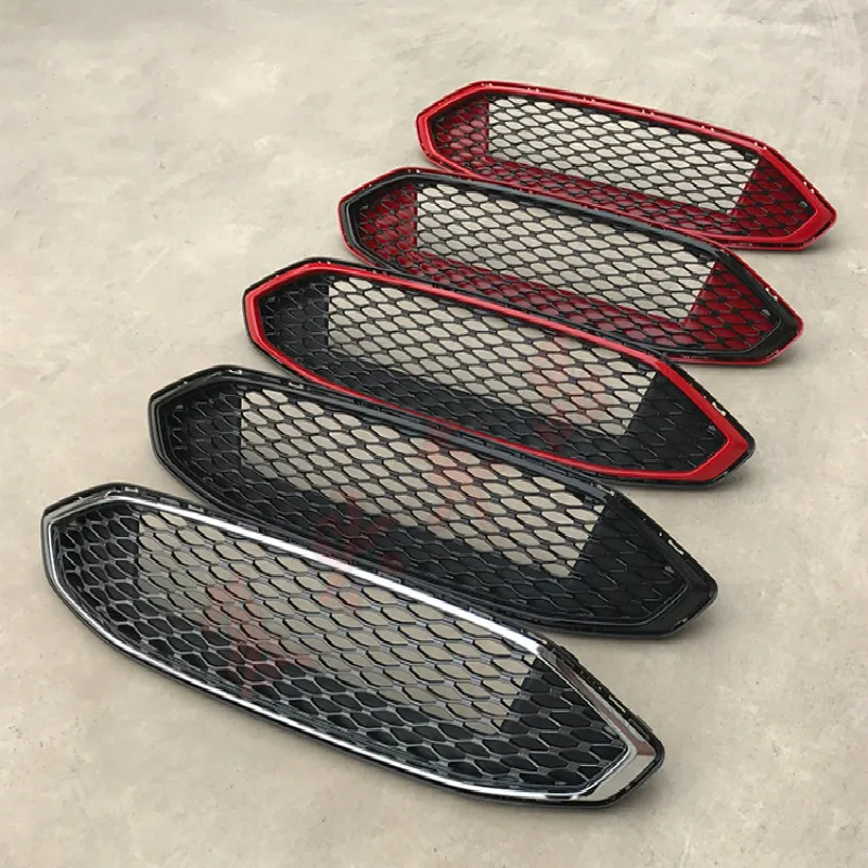 

ABS Chrome Car front bumper Mesh Grille Around Trim Racing Grills Fit For Ford Mondeo 2017